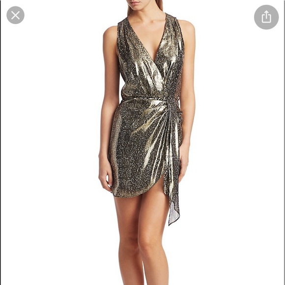 LIKE NEW!!!🌺 Ramy brook metlic dress - Picture 5 of 7